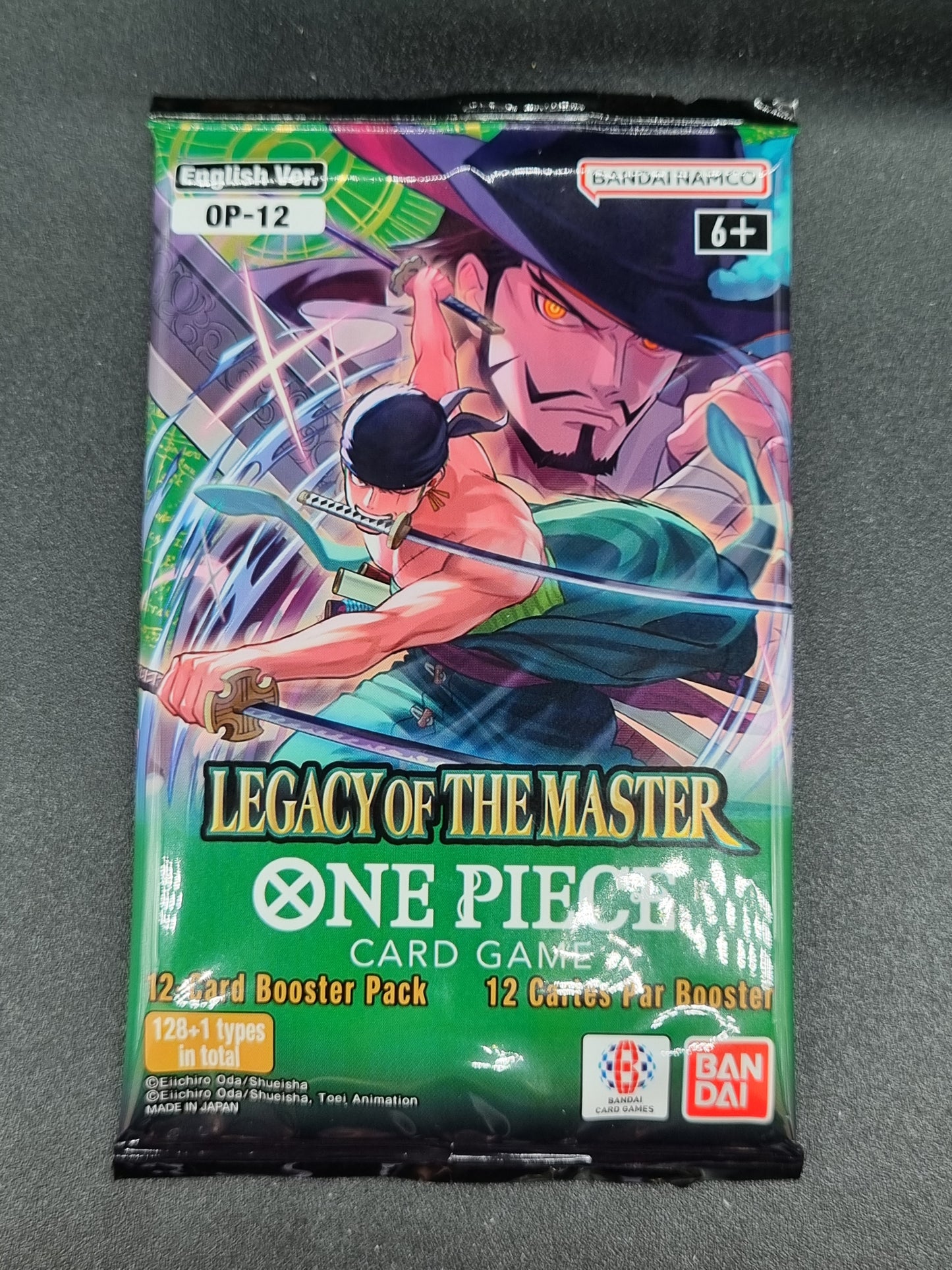 TCG One Piece OP-12 Legacy of the Master Booster Pack Sellado en Ingles