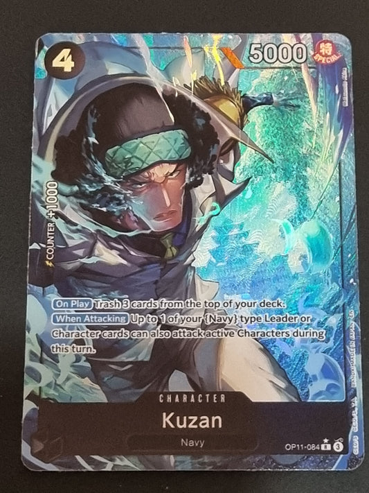 Tarjeta One Piece TCG Kuzan Alternate OP 11-084