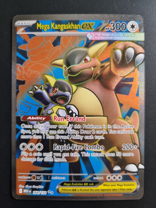Tarjeta Pokemon TCG Mega Evolutions Mega Kangaskhan ex UR 164/132