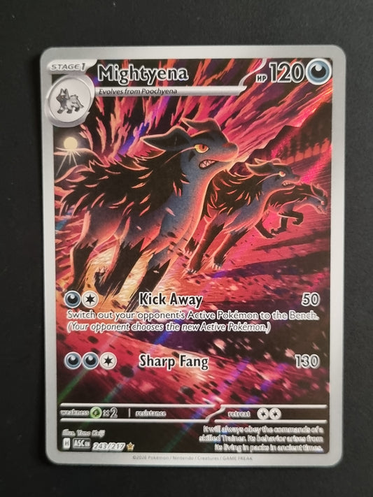 Tarjeta Pokemon TCG Ascended Heroes Mightyena IR 243/217