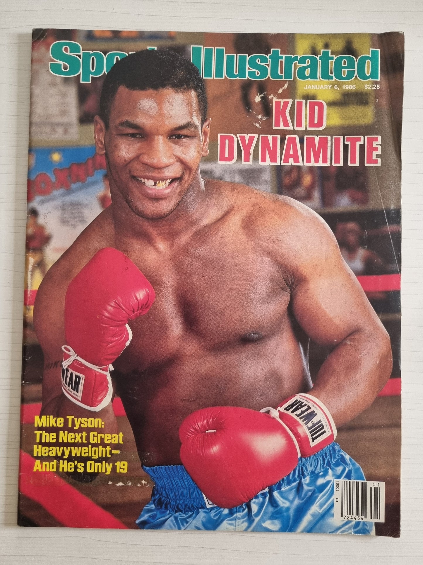 Sports Illustrated January 1986 Mike Tyson