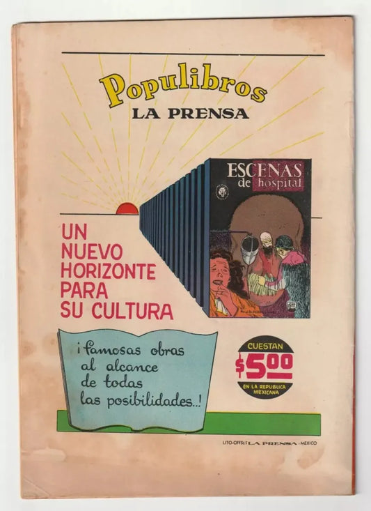 Aguila Blanca #81 La Prensa Cómic Antiguo 1961