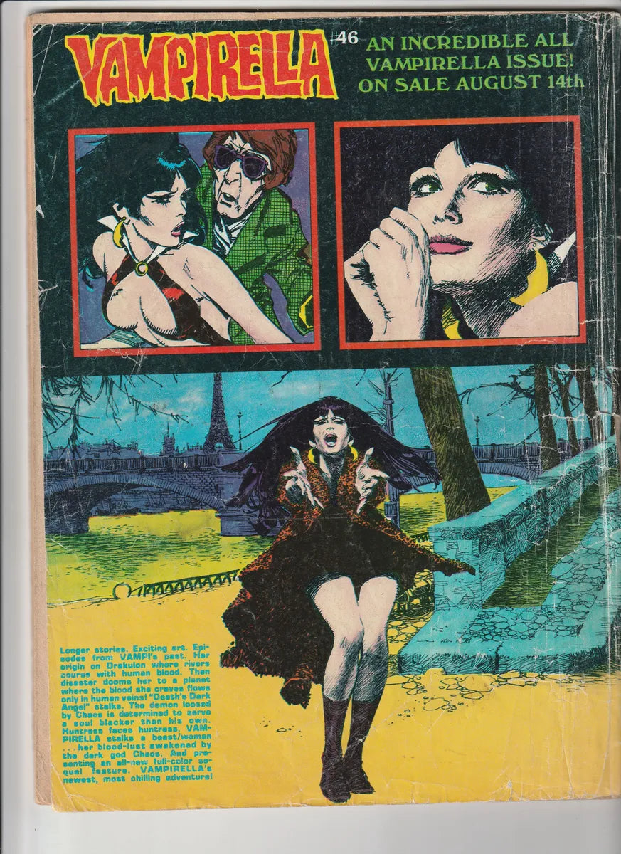 Vampirella #45 Revista Antigua 1975 En Ingles