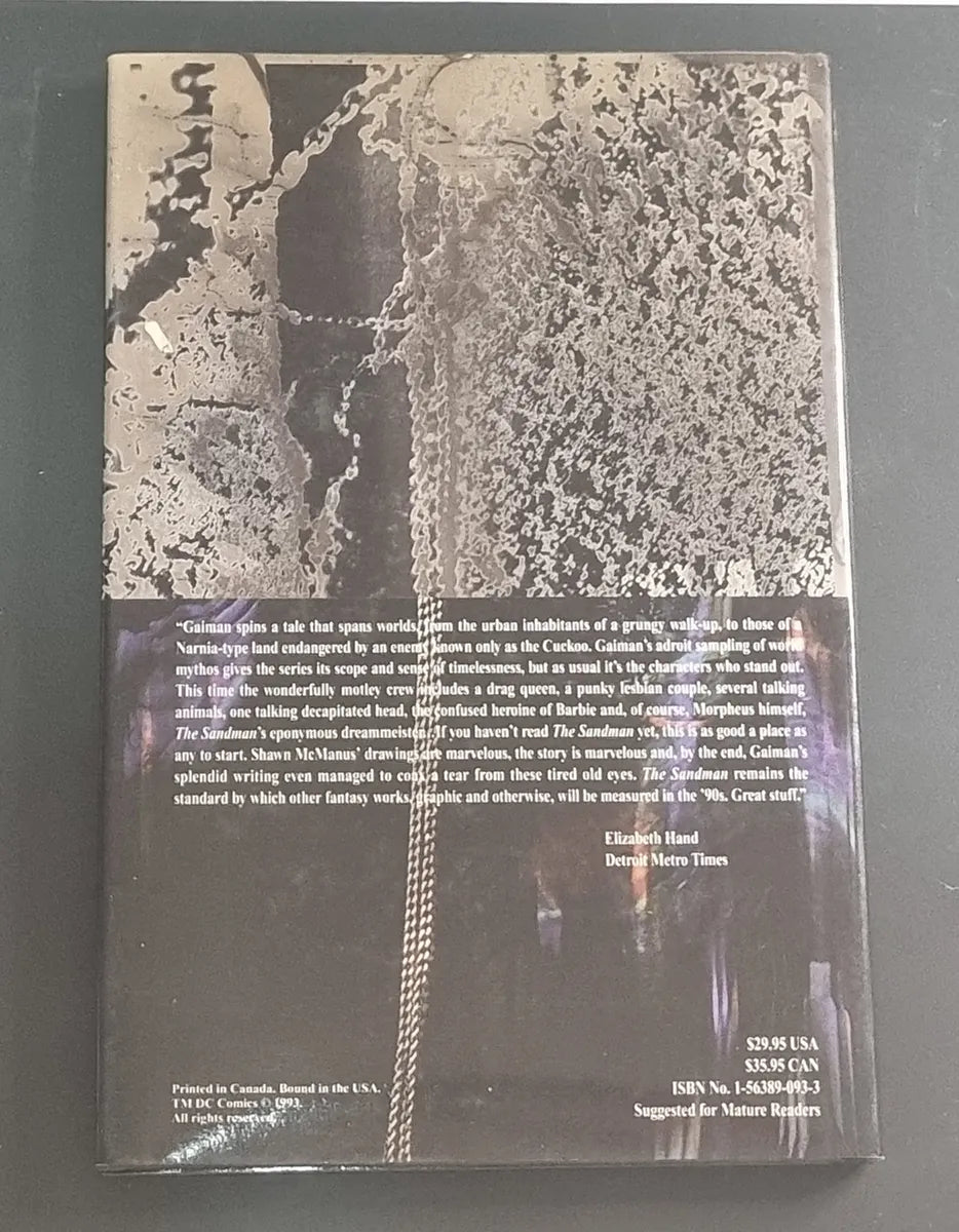 The Sandman A Game Of You Hardcover 1era Edición 1993