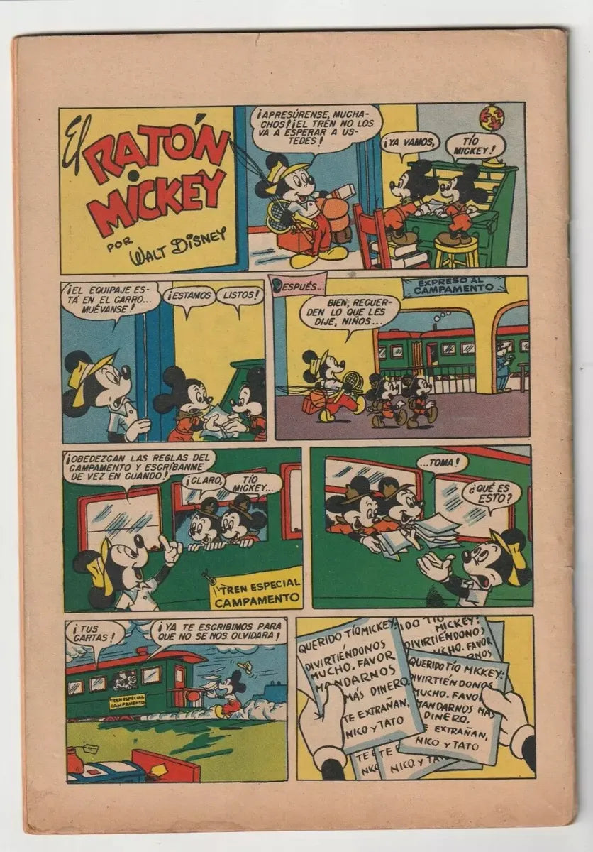 Cuentos De Walt Disney #20 Cómic Antiguo 1951