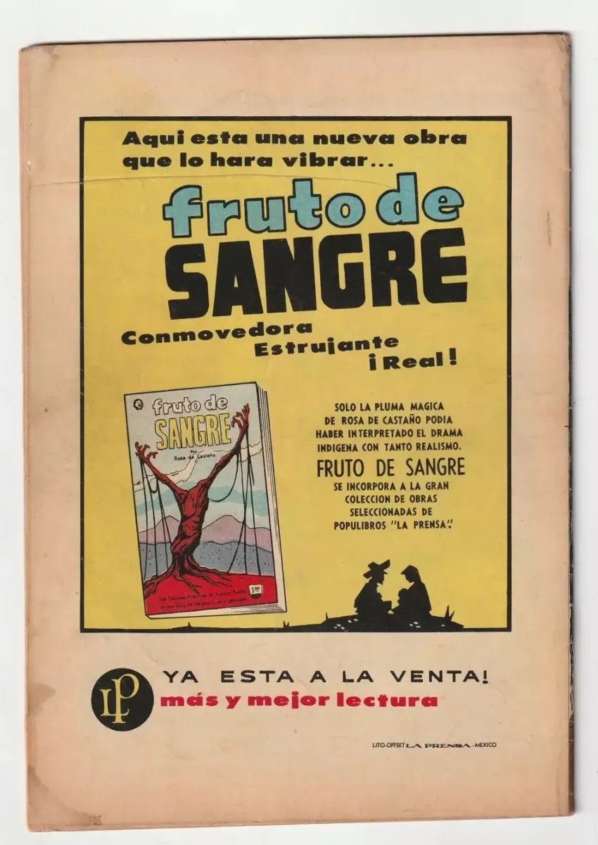 Davy Crockett #34 La Prensa Mexico Cómic Antiguo De 1959