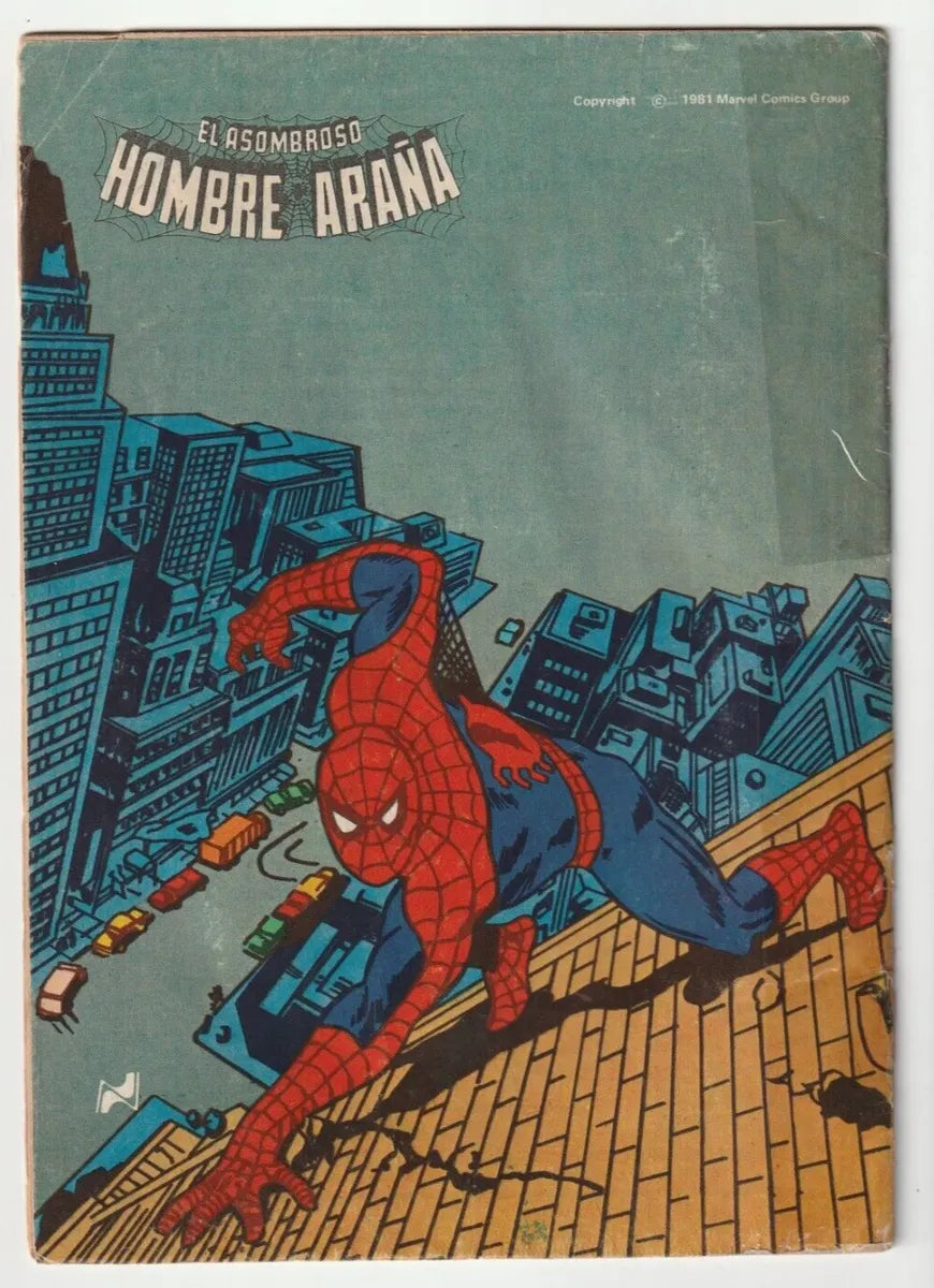 El Asombroso Hombre Araña #61 Novedades 1981