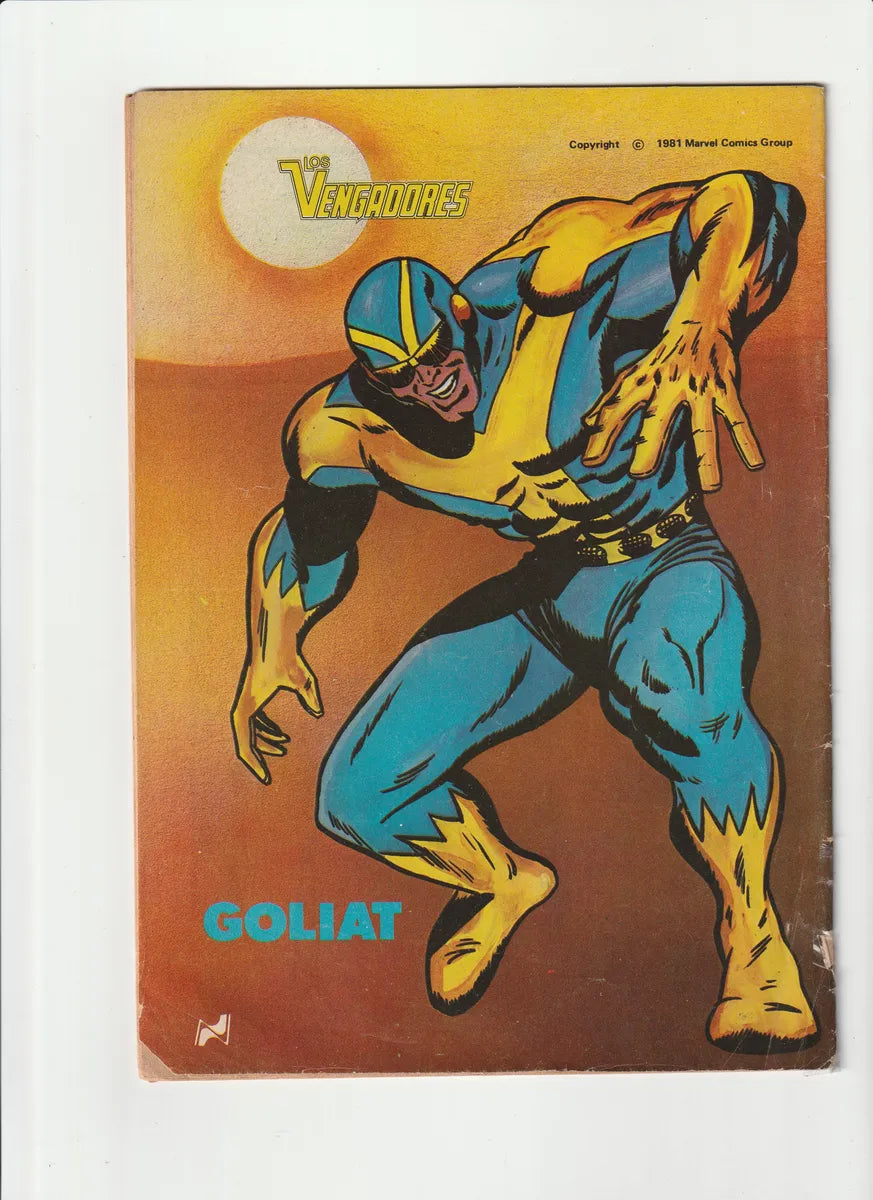 Los Vengadores #28 Novedades Mexico 1981