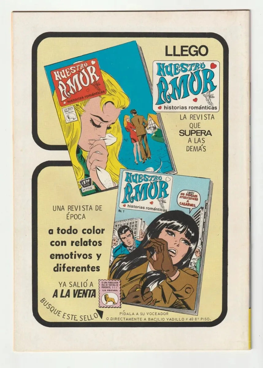 Pepito #262 La Prensa México Cómic Antiguo 1971
