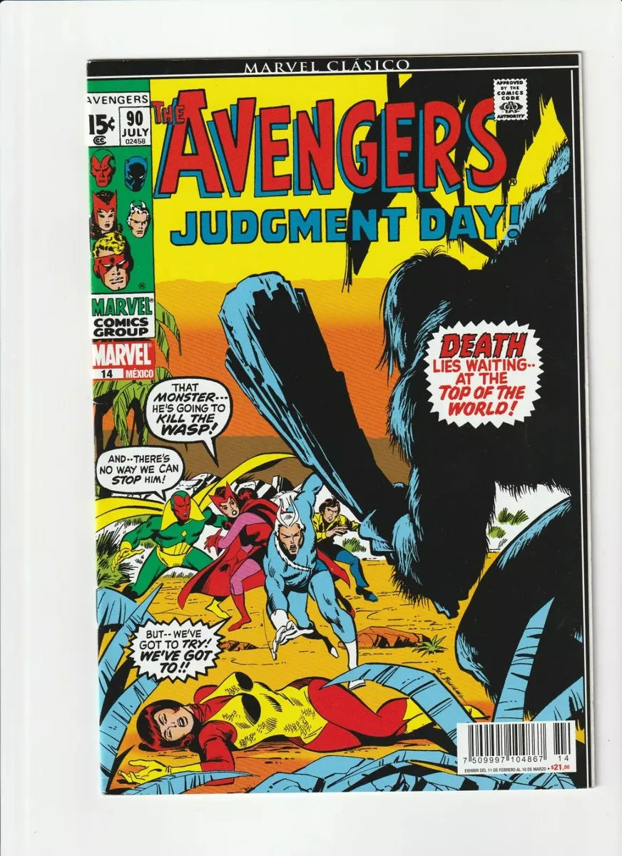 Avengers 89-97 Marvel Clásico Lote De 9 Cómics En Español