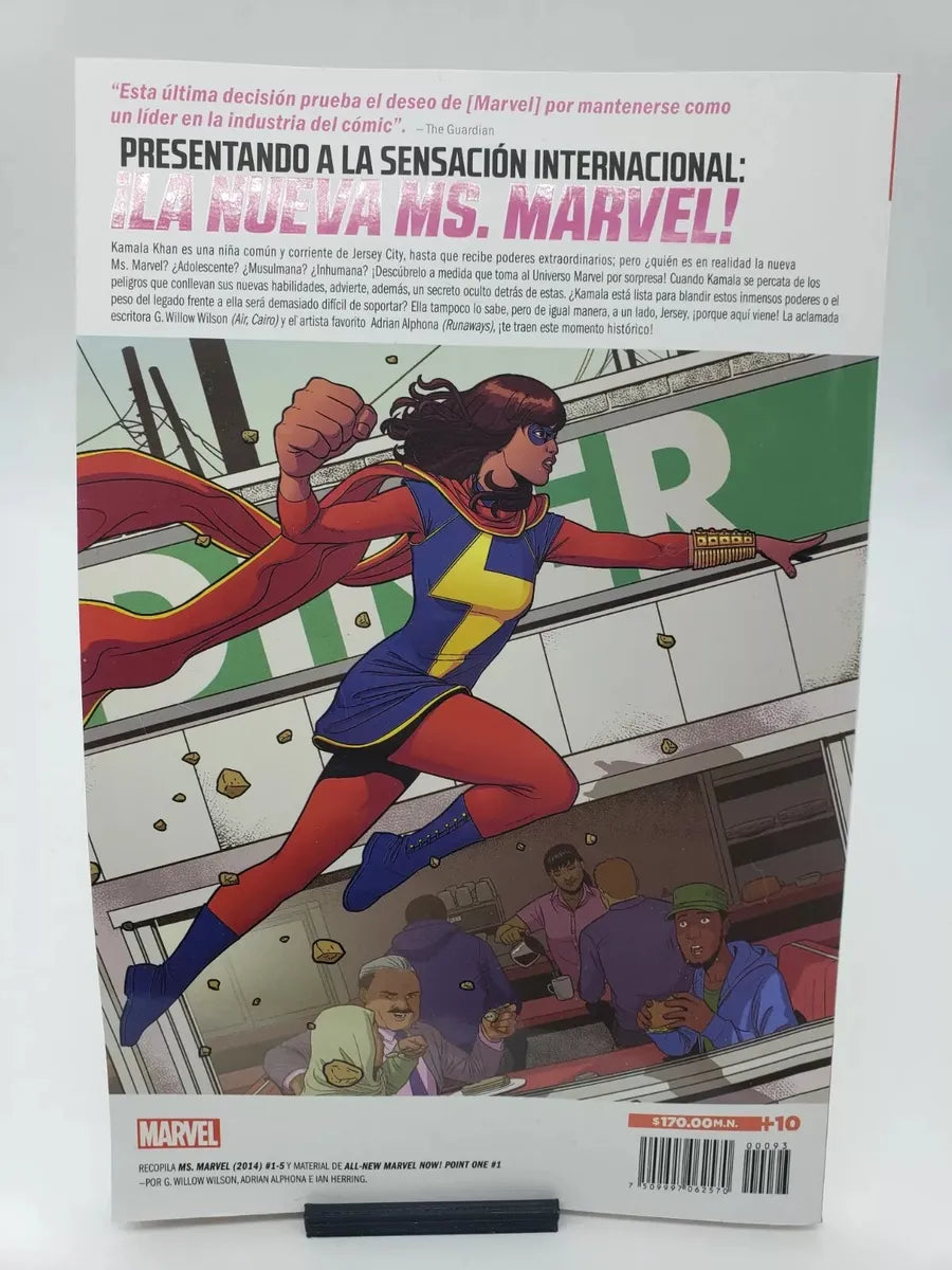 Ms. Marvel Tpb Marvel Comics Mexico