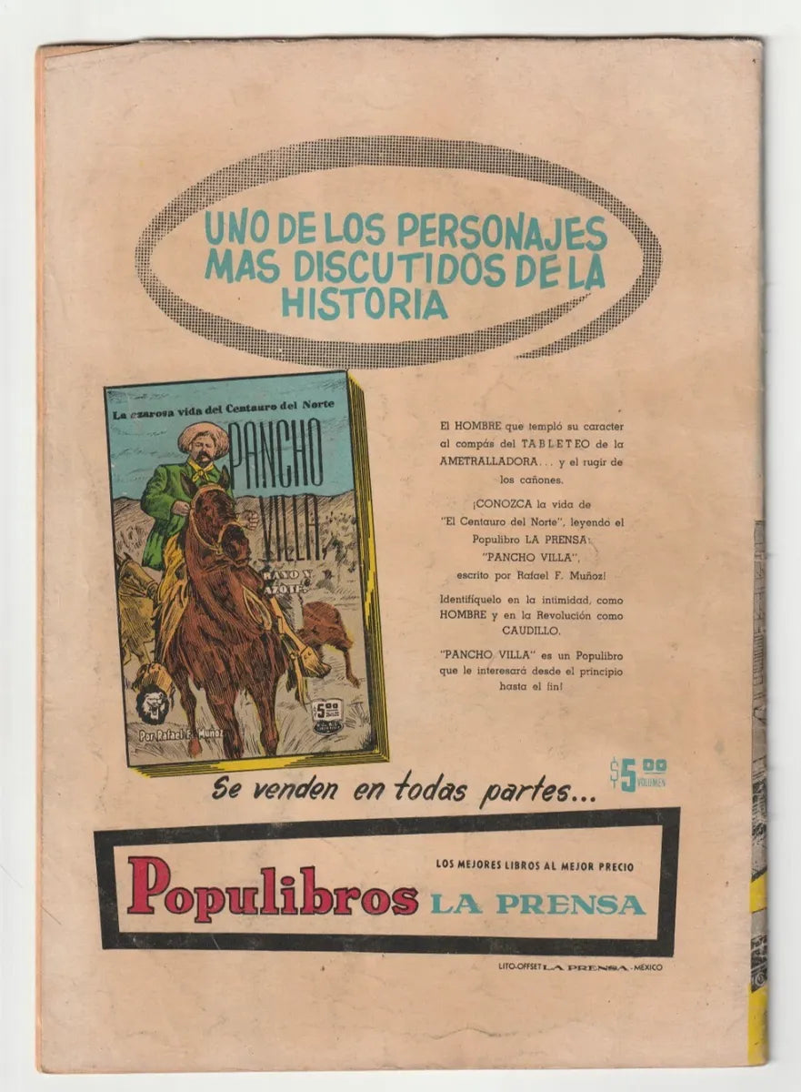 Misterios Del Gato Negro #103 La Prensa México Cómic Antiguo 1959