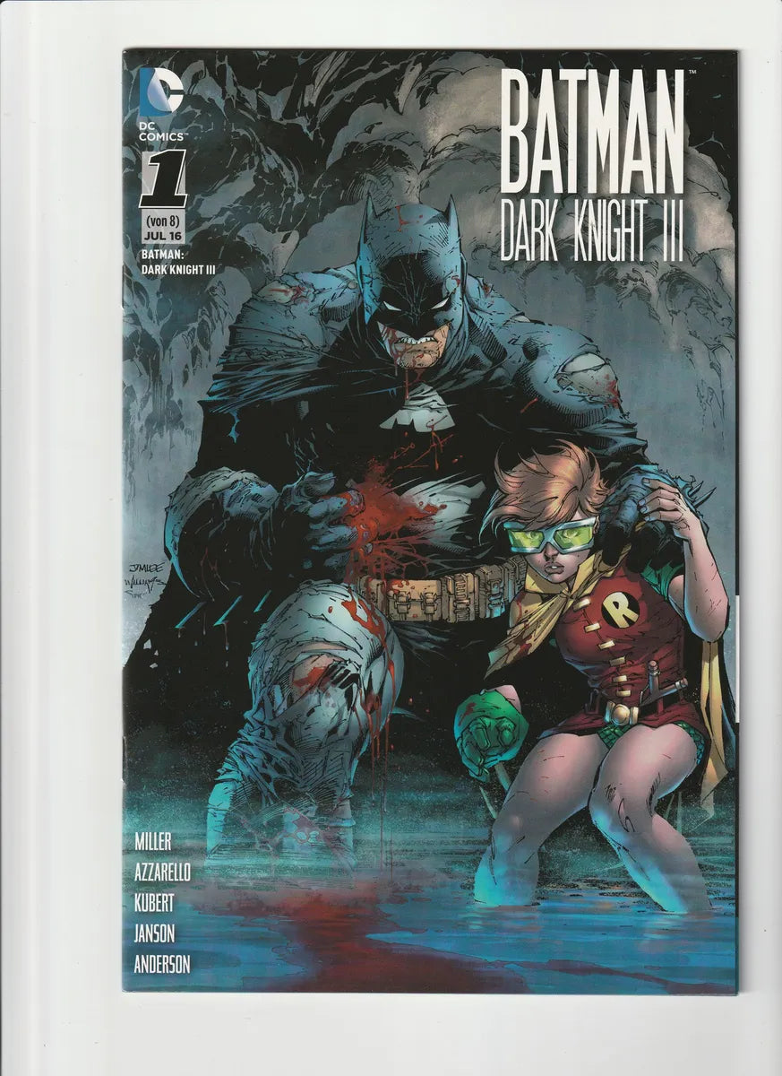 Batman Dark Knight 3 #1 Variante Jim Lee Cómic En Aleman