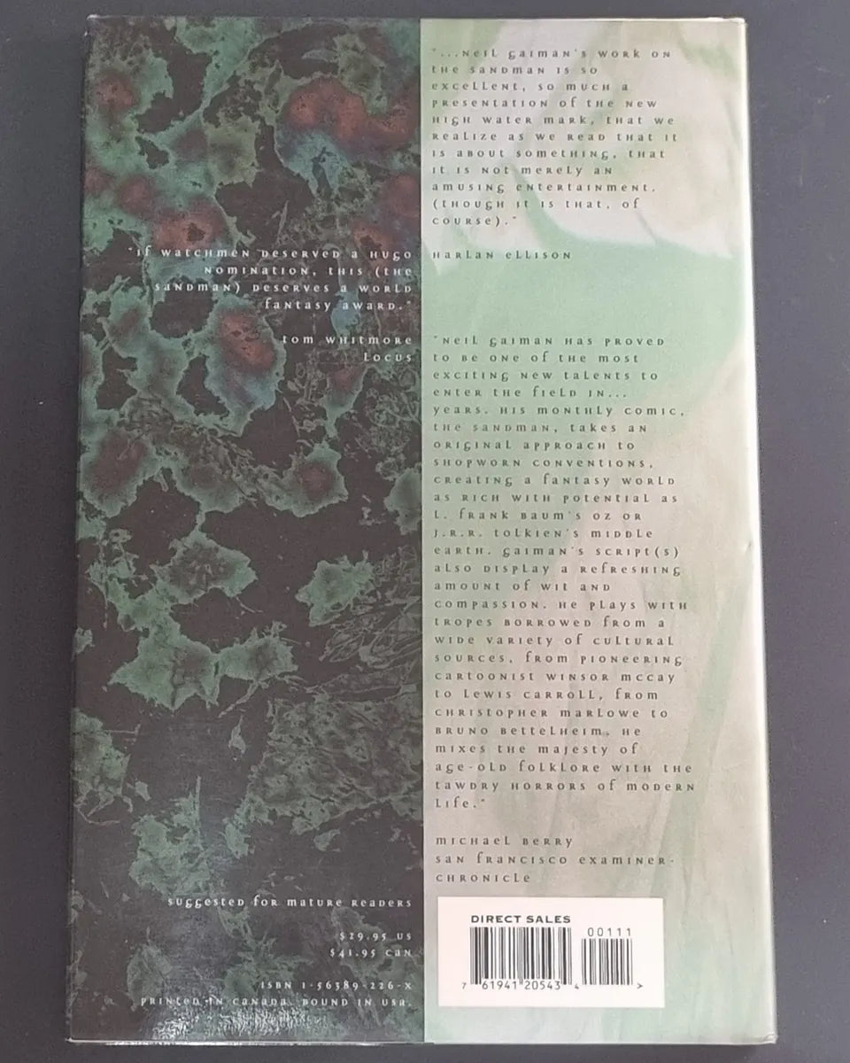 The Sandman Dream Country Hardcover 1era Edición 1995