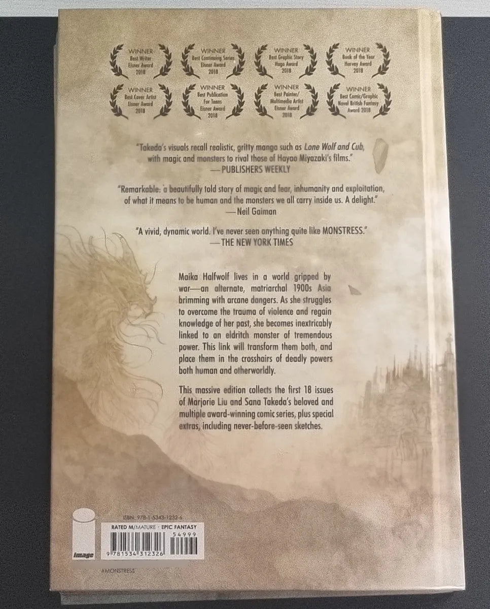 Monstress Book One Marjorie Liu Hardcover