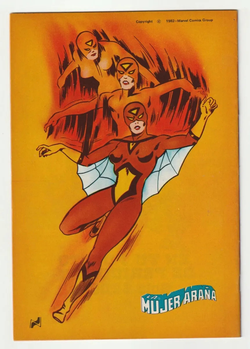 La Mujer Araña #1 Novedades 1982
