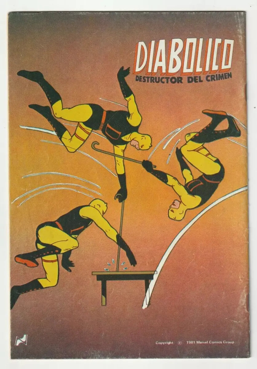Diabolico #6 Novedades Cómic Antiguo