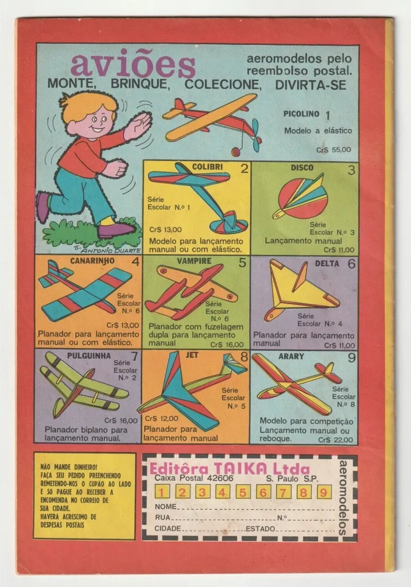 Classicos De Terror #16 Cómic Antiguo Brazileño