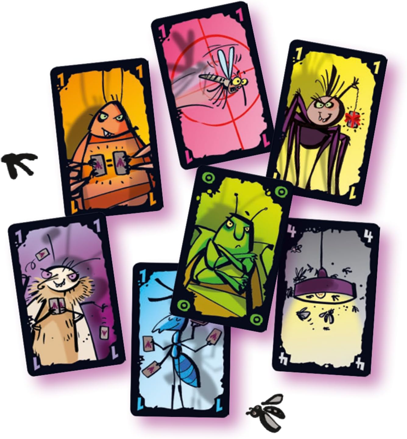 Polilla Tramposa , Juego de mesa con cartas 2 a 5 Jugadores