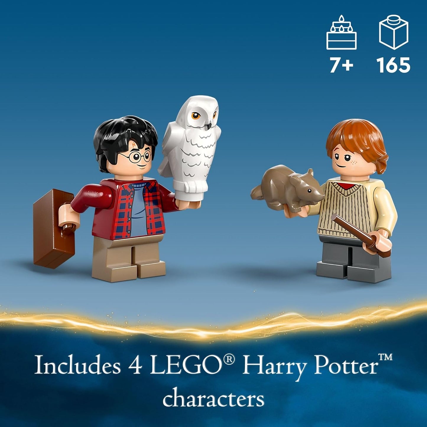 LEGO Harry Potter Ford Anglia Volador Juego de Juguetes de fantasía 76424