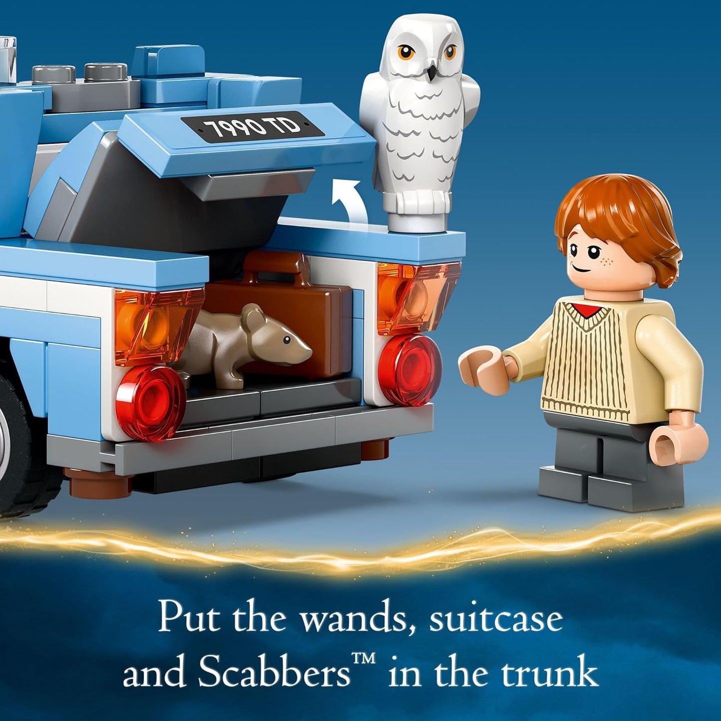 LEGO Harry Potter Ford Anglia Volador Juego de Juguetes de fantasía 76424