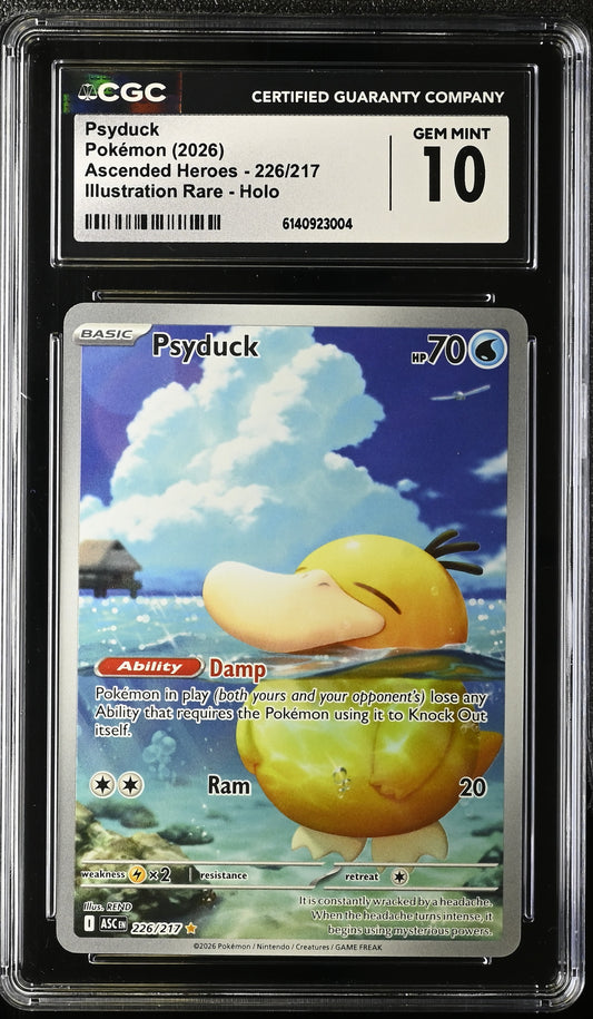 Tarjeta Pokemon TCG Psyduck Ascended Heroes 226/217