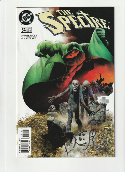 The Spectre #54 1st appearance Mr. Terrific