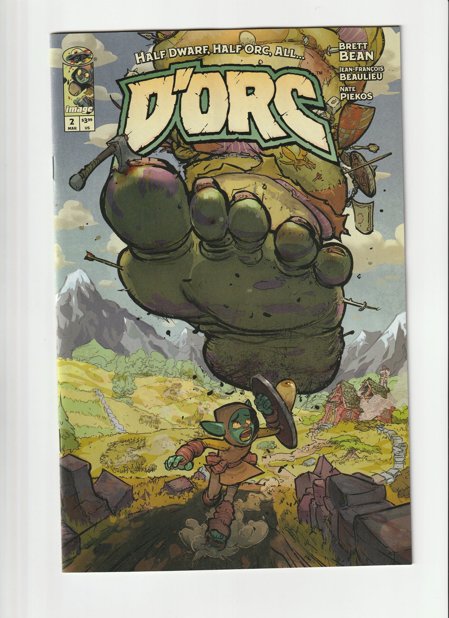 D´orc #2 Cover B
