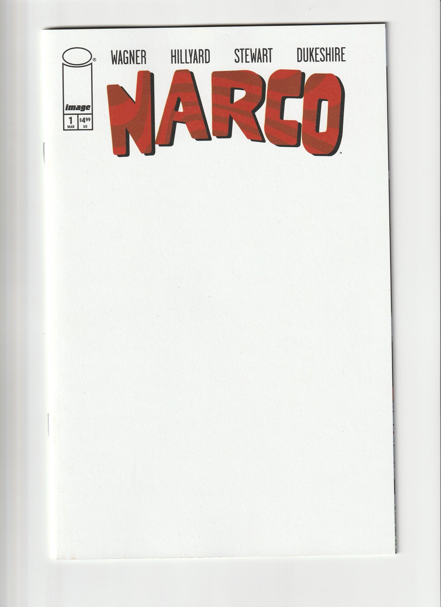 Narco #1 Blank Cover